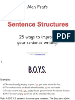 Iproving Sentence Structure 24