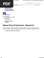 Massa Pizza Profissional Yahoo