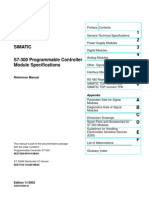 S7-300 Module Specification