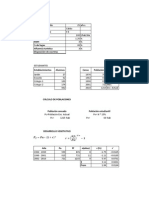 Calculo d Poblaciones, Dotaciones y Caudales