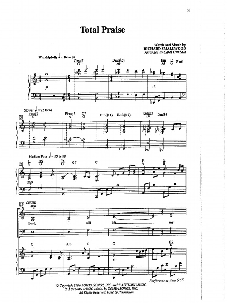 Brooklyn Tabernacle Choir Total Praise2