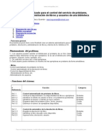 Sistema Automatizado Control Servicio Bilbioteca