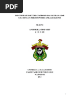 Download Identifikasi Bakteri Anaerob Pada Saluran Akar Gigi Dengan Periodontitis Apikalis Kronis by Hendra Supradnyana SN232416186 doc pdf