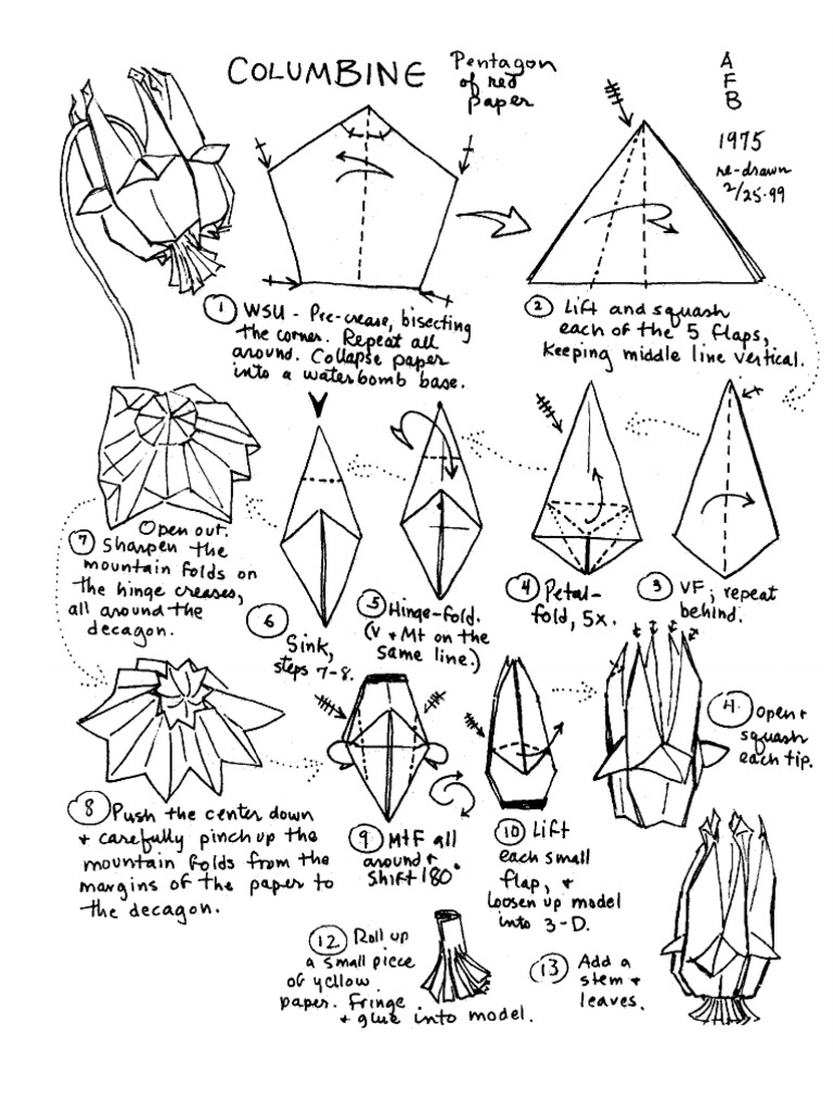Origami | PDF | Beak | Flap (Aeronautics)
