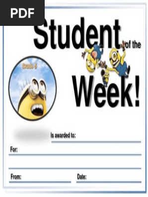 Student of the Week