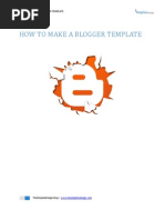 How to Make a Blogger Template