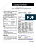 CMAT 2014 Sept Notification