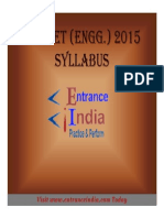 EAMCET Engineering Syllabus by Entranceindia
