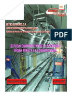 MetroMadrid Estudio Comparativo Catenaria