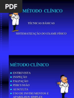 Método Clinico - Técnicas Básicas e Sistematização 