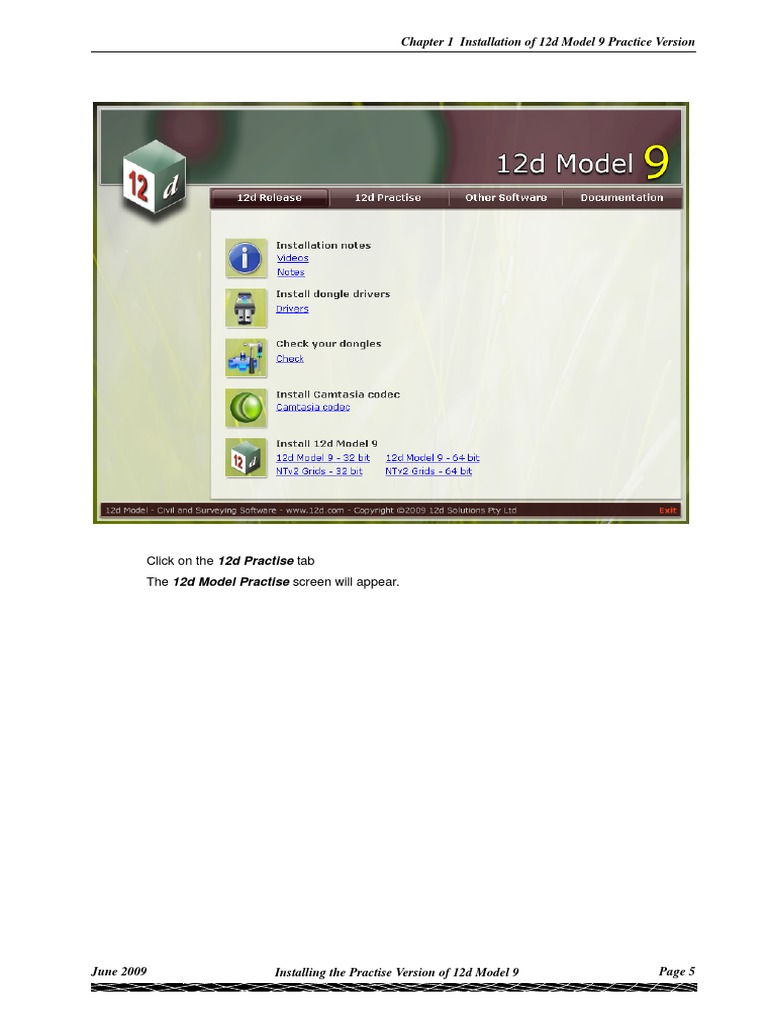 Pages From 12d Installing Practise Version | PDF | Computers