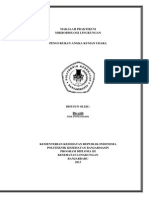 MAKALAH PRAKTIKUM  MIKROBIOLOGI LINGKUNGAN