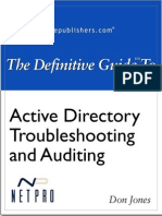 Definitive Guide To Active Directory Troubleshooting and Auditing