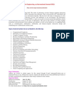 Informatics Engineering, An International Journal (IEIJ) : Call For Paper