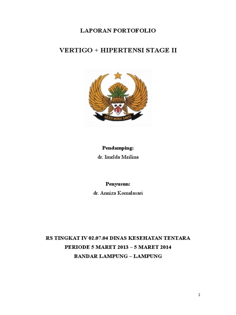 Hipertensi Vertigo