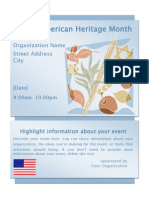 Jewish American Heritage Month: Organization Name Street Address City