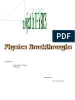 Breakthroughs in Physics