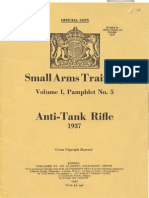 Small Arms Training Vol. I Pamphlet No. 5 Anti-Tank Rifle 19