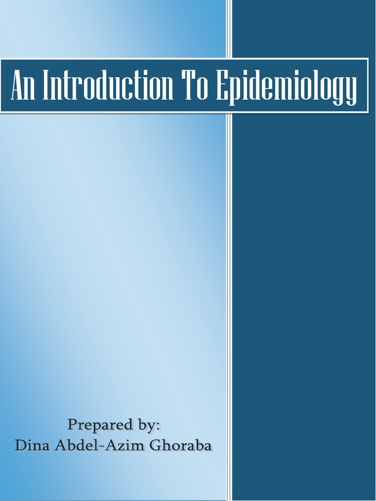 An Introduction To Epidemiology | PDF | Clinical Trial | Cohort Study
