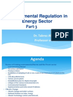 Part-3 Lecture - Environmnetal Regulation in Energy Sector