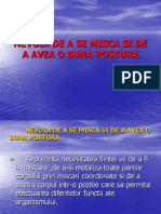 5 - Nevoia de A Se Misca Si Postura