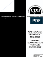 EPA Water Treatment Manual Primary Secondary Tertiary