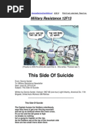 Military Resistance 12F13 This Side of Suicide