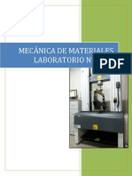 Mecanica de Materiales Flexion en Vigas