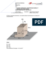 006.2 - Flexión Compuesta, Excentricidad Simple y Fundaciones PDF