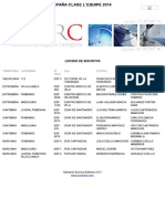 Sailwave results for COP...E L`EQUIPE 2014 at 2014