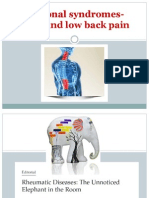 Neck and Low Back Pain