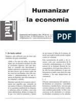 Humanizar La Economía