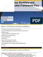 0801 SAP Business Workflow and Business Rules Framework Plus BRFPlus