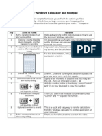 Windows Calculator Notepad Script