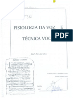 Fisiologia Da Voz e Técnica Vocal (Sira Silva)