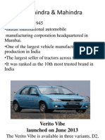 Mahindra & Mahindra, Maruti Suzuki, General Motors vehicle specs comparison