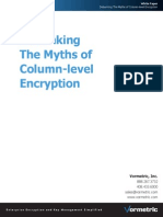 Debunking The Myths of Column Level Encryption