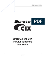 Strata Cixctx User Guide Ipt2000 Dkt3000