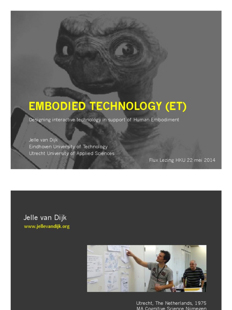 Embodied Technology in Interaction Design | PDF | Embodied Cognition ...