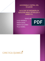 CINETICA QUIMICA