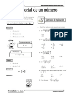 IV Bim - 4to. Año - Raz. Mat. - Guía 1 - Factorial de Un Nú