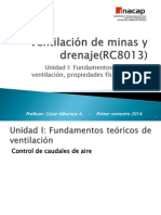 14.0.- Ventilacion de Minas y Drenaje