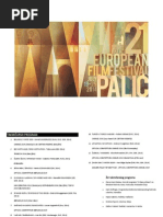 Program XXI Festivala Evropskog Filma Palic 2014