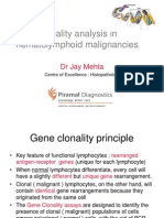 Clonality Analysis in Hematolymphoid Malignancies: DR Jay Mehta