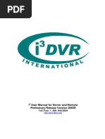 Dvr i3dvr Manual