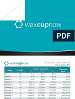 WakeUpNow Presentacion 7 Enero 2014