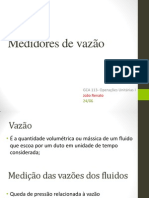 Aula 2- Medidores de Vazao