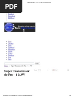 Super Transmissor de Fm – 1 à 3W _ Toni Eletronica One.pdf