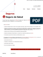 MAPFRE SEGUROS - Seguros - Seguro de Salud