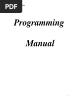 Programming Manual